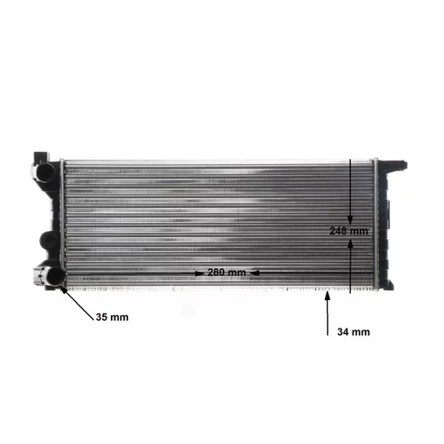 Chladič motora CR 597 000S /MAHLE/ - obr. 11