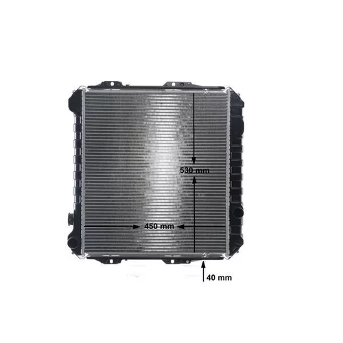 Chladič motora MAHLE CR 758 001S