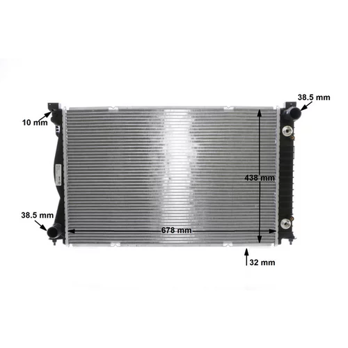 Chladič motora CR 830 000S /MAHLE/ - obr. 17