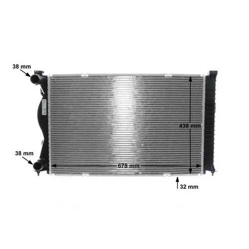 Chladič motora CR 977 000S /MAHLE/ - obr. 11