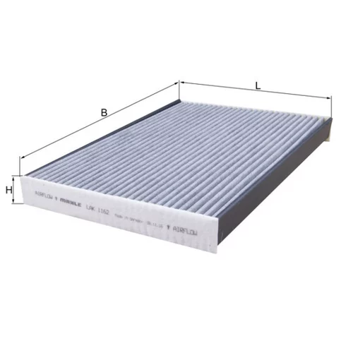 Filter vnútorného priestoru LAK 1162 /MAHLE/ - obr. 2