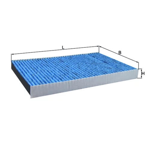 Filter vnútorného priestoru LAO 229 /MAHLE/ - obr. 2