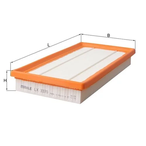 Vzduchový filter MAHLE LX 3370