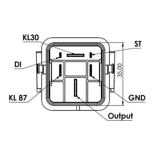 Riadiaca jednotka času žeravenia MHG 74 /MAHLE/ - obr. 1