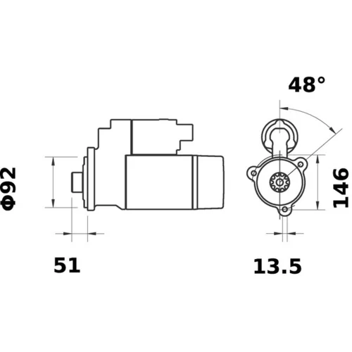 Štartér MS 101 /MAHLE/ - obr. 4