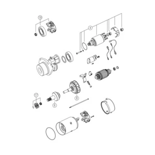 Štartér MS 758 /MAHLE/ - obr. 4