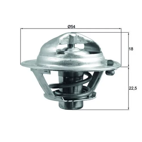 Termostat chladenia TX 166 85D /MAHLE/ - obr. 2