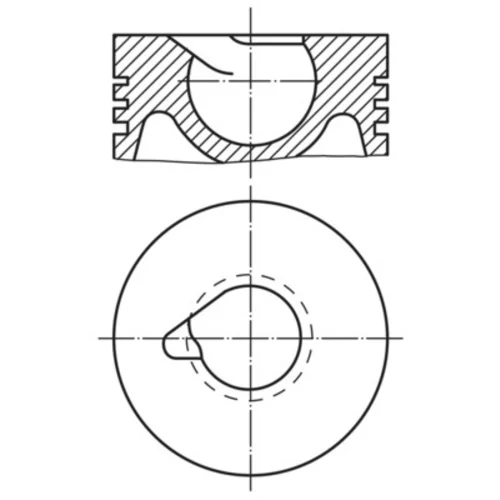 Piest 227 53 00 /MAHLE/