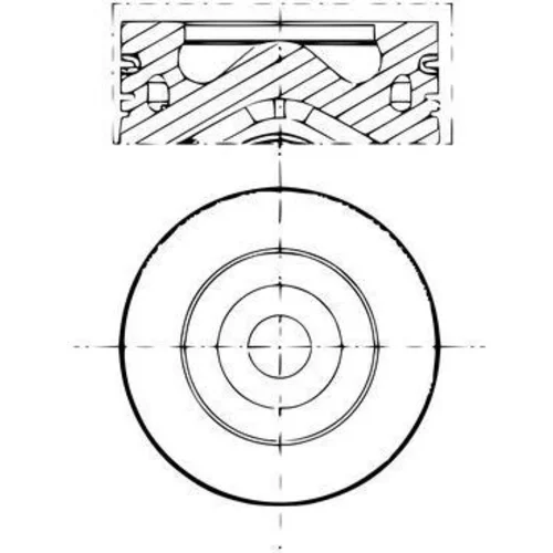 Piest MAHLE 279 PI 00105 000