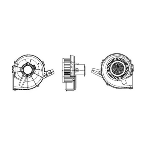 Vnútorný ventilátor AB 18 000P /MAHLE/ - obr. 1
