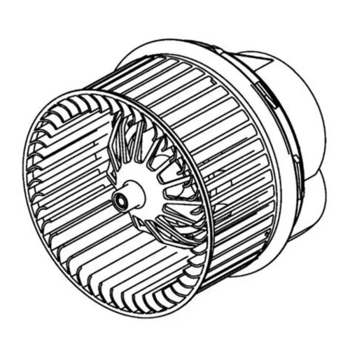 Vnútorný ventilátor MAHLE AB 265 000P