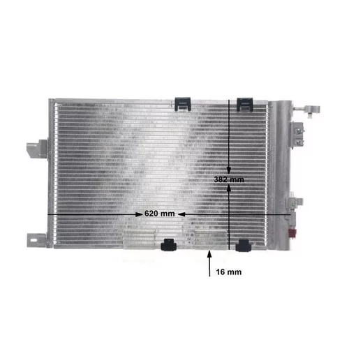 Kondenzátor klimatizácie AC 339 000S /MAHLE/ - obr. 11