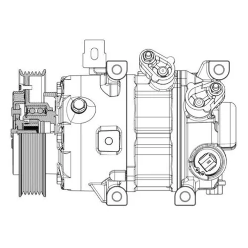 Kompresor klimatizácie ACP 635 000P /MAHLE/ - obr. 7