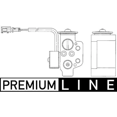 Expanzný ventil klimatizácie MAHLE AVE 80 000P