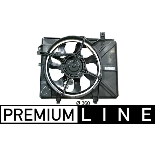 Ventilátor chladenia motora MAHLE CFF 127 000P