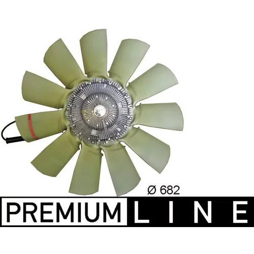 Ventilátor chladenia motora MAHLE CFF 480 000P