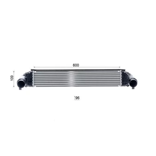 Chladič plniaceho vzduchu CI 624 000P /MAHLE/ - obr. 20