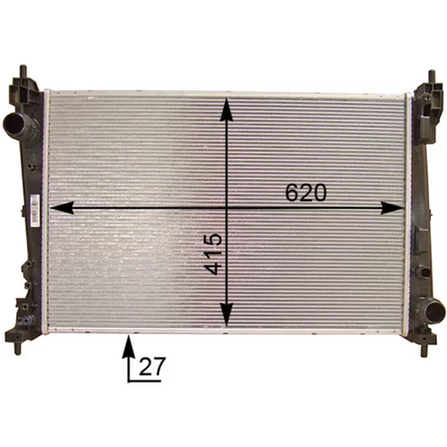 Chladič motora CR 1112 000P /MAHLE/ - obr. 15