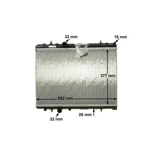 Chladič motora CR 1144 000P /MAHLE/ - obr. 9