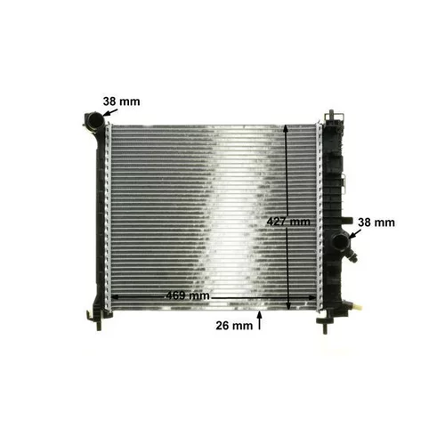 Chladič motora CR 1188 000P /MAHLE/ - obr. 9