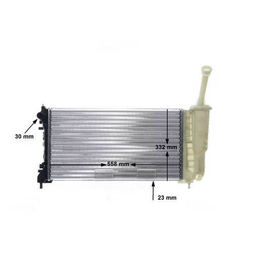 Chladič motora CR 2010 000S /MAHLE/ - obr. 11