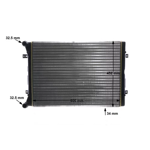 Chladič motora CR 2038 000S /MAHLE/ - obr. 18
