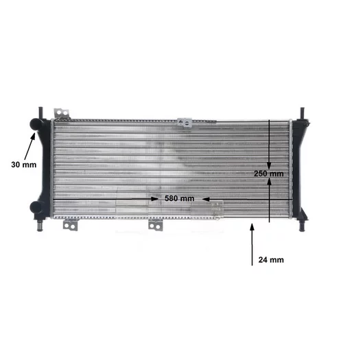 Chladič motora CR 2173 000S /MAHLE/ - obr. 16