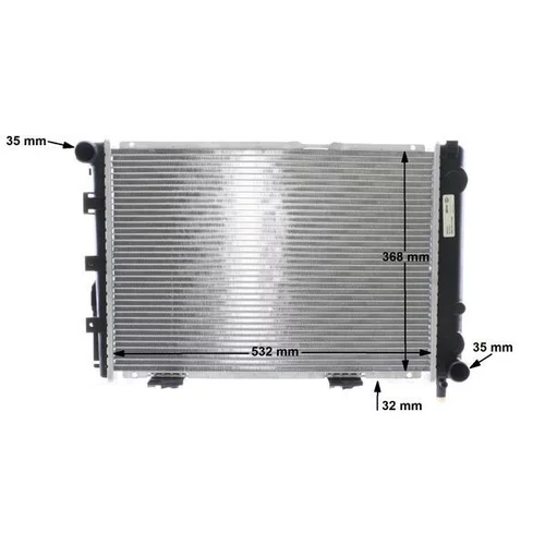 Chladič motora CR 236 000S /MAHLE/ - obr. 16