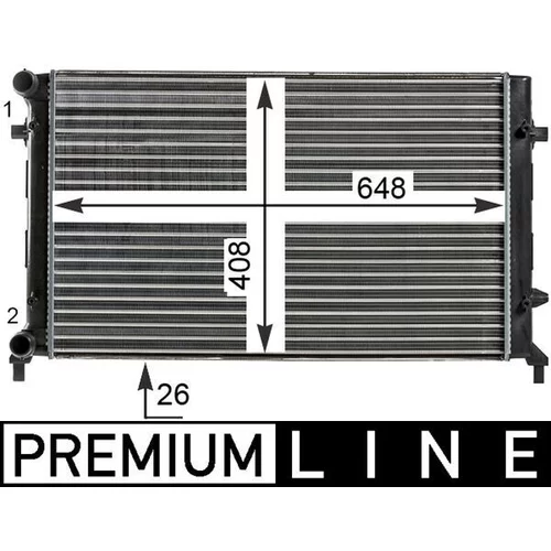 Chladič motora MAHLE CR 30 000P