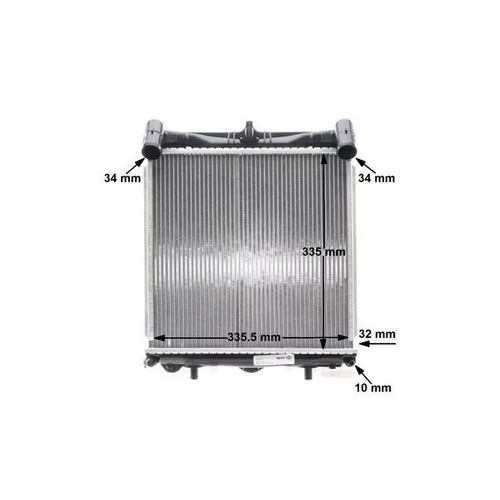 Chladič motora CR 370 000S /MAHLE/ - obr. 20