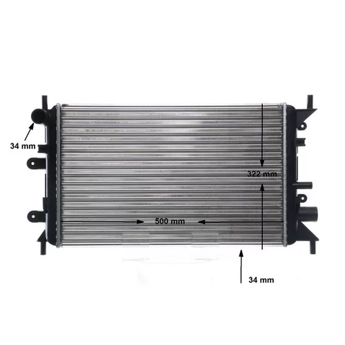 Chladič motora CR 377 000S /MAHLE/ - obr. 17