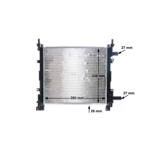 Chladič motora CR 382 000S /MAHLE/ - obr. 11
