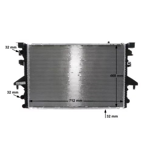 Chladič motora CR 585 000S /MAHLE/ - obr. 17