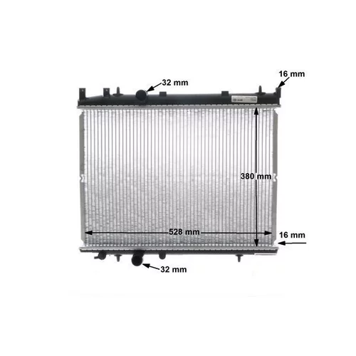 Chladič motora CR 850 000S /MAHLE/ - obr. 17