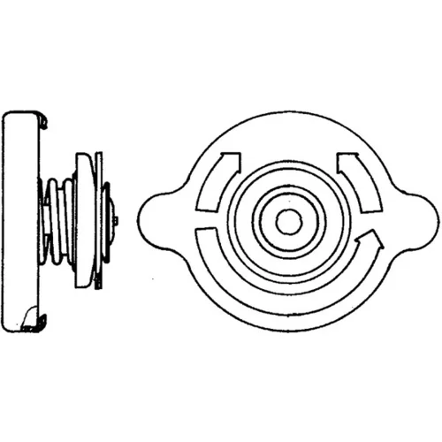 Uzáver chladiča CRB 17 000P /MAHLE/ - obr. 1