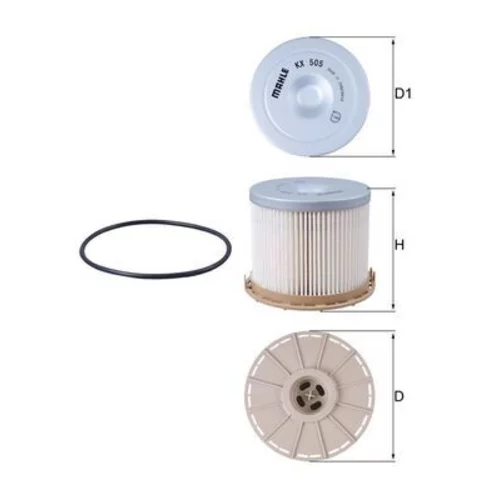 Palivový filter MAHLE KX 505D