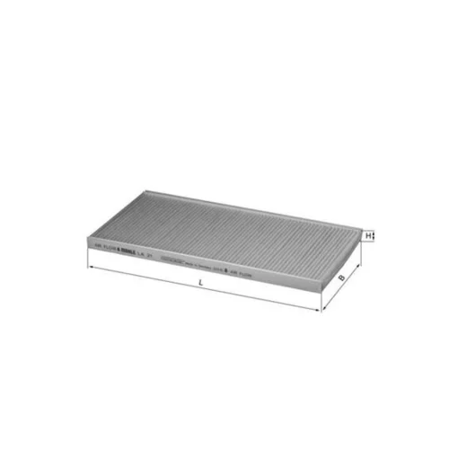 Filter vnútorného priestoru LA 21 /MAHLE/ - obr. 2