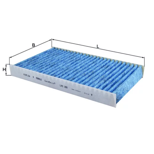 Filter vnútorného priestoru MAHLE LAO 280