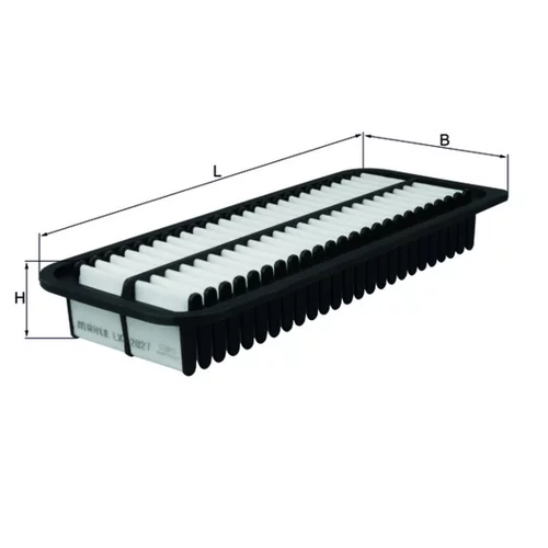 Vzduchový filter MAHLE LX 2027