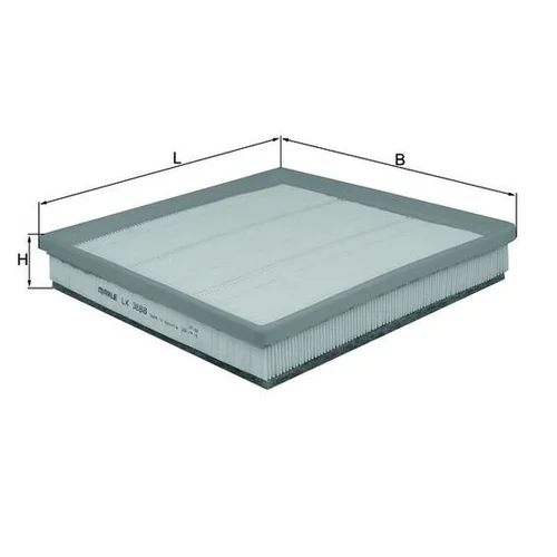 Vzduchový filter MAHLE LX 3888