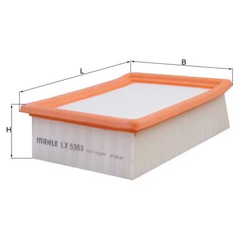 Vzduchový filter MAHLE LX 5353
