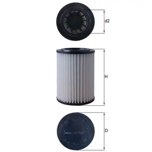 Vzduchový filter LX 5363 /MAHLE/