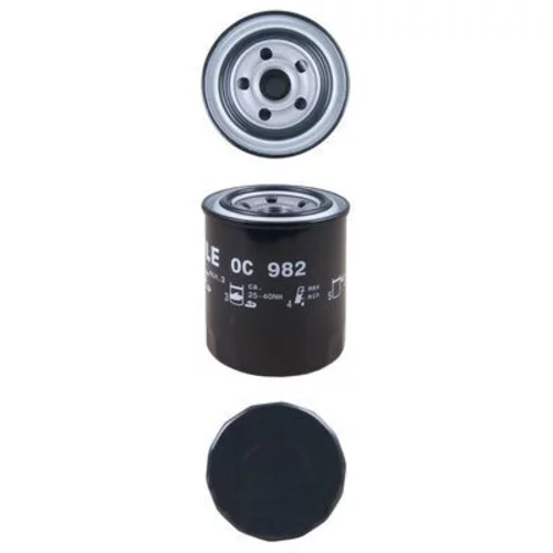 Olejový filter OC 982 /MAHLE/ - obr. 3