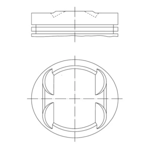 Piest MAHLE 001 34 00