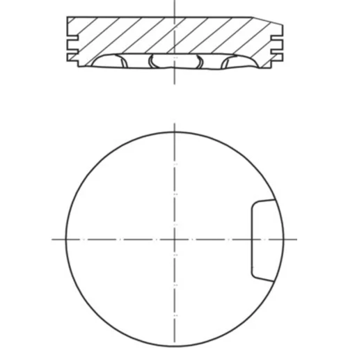 Piest 033 13 00 /MAHLE/ - obr. 1