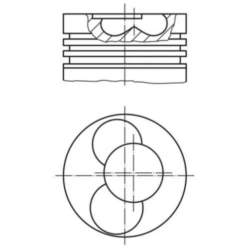 Piest MAHLE 033 PI 00107 000