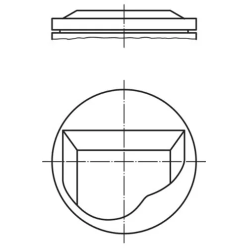 Piest 082 02 01 /MAHLE/ - obr. 1
