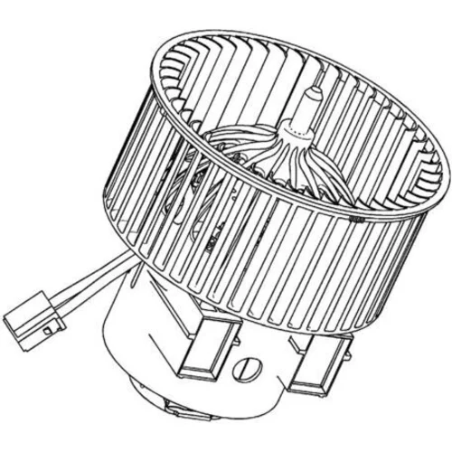 Vnútorný ventilátor AB 117 000P /MAHLE/ - obr. 1