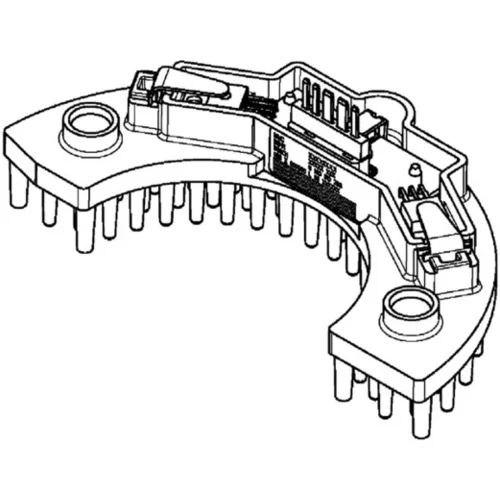 Regulator, ventilator vnutorneho priestoru ABR 58 000P /MAHLE/ - obr. 2