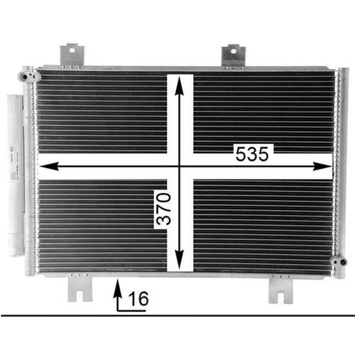 Kondenzátor klimatizácie AC 36 000P /MAHLE/ - obr. 9